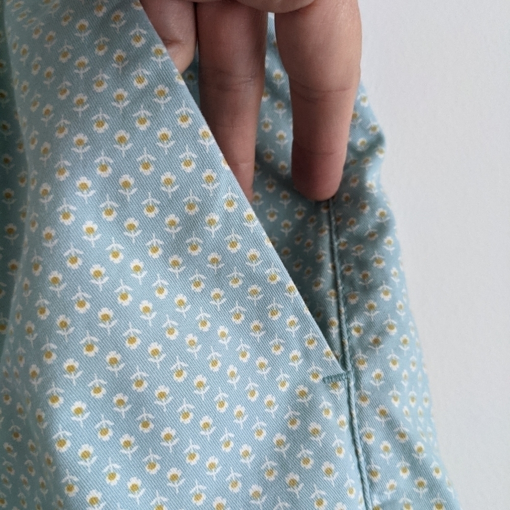 CUTE Old Navy Cotton Shorts Light Blue 14 - Picture 4 of 9